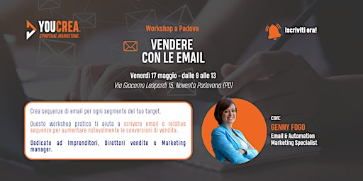 Immagine principale di Vendere con le email 