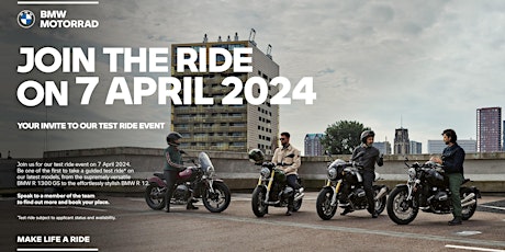 Hauptbild für BMW Motorrad Retailer Roadshow 2024 Marshall Grimsby