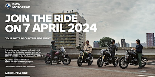 Primaire afbeelding van BMW Motorrad Retailer Roadshow 2024 Marshall Grimsby