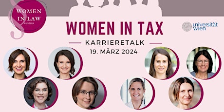 Image principale de Women in Tax: Karrieretalk
