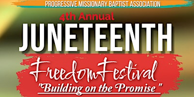 Imagen principal de 4th Annual Juneteenth Freedom Festival