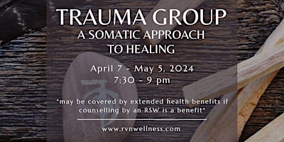 Imagem principal do evento Trauma Group: A Somatic Approach to Healing