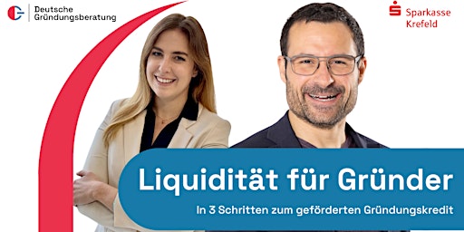 Liquidität für Gründer - In 3 Schritten zum geförderten Gründerkredit primary image