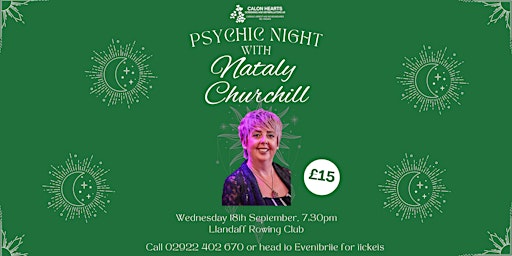 Imagem principal do evento Psychic Night with Natalie Churchill