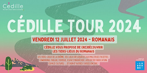 Imagem principal de Cédille Tour 2024 - Le Romanais