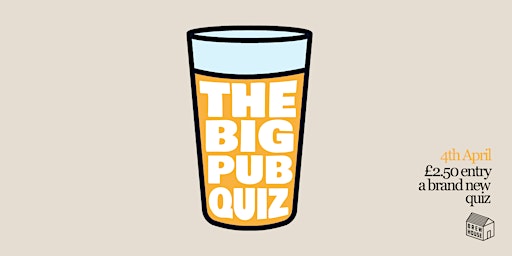 Primaire afbeelding van THE BIG PUB QUIZ