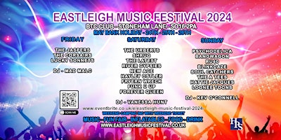 Imagem principal do evento Eastleigh Music Festival 2024