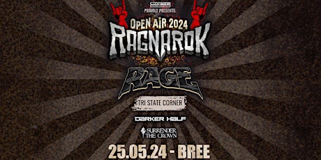 RAGE|TRI STATE CORNER|DARKER HALF|SURRENDER THE CROWN@RAGNAROK LIVE CLUB primary image