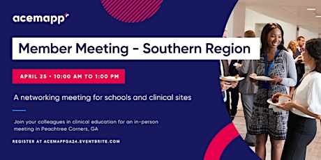 ACEMAPP Member Meeting - Southern Region