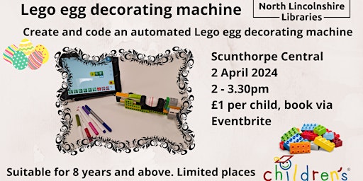Primaire afbeelding van Lego Egg Decorating Machine