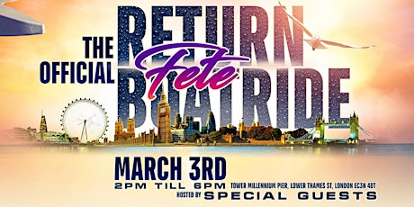 The Official Return Fete Boatride primary image