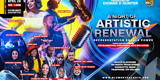 Image principale de A Night of Artistic Renewal: Representation Equals Power