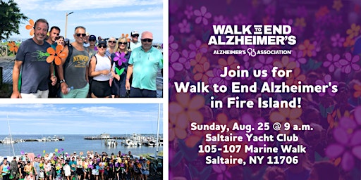 Imagem principal do evento Walk to End Alzheimer's - Fire Island