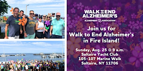 Walk to End Alzheimer's - Fire Island