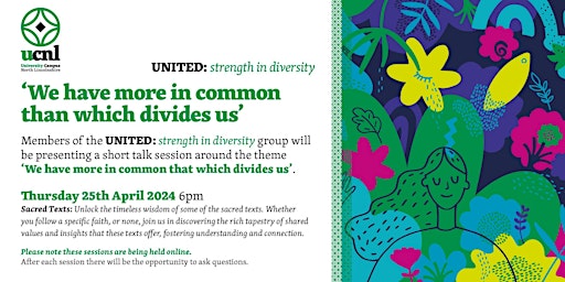 Imagem principal do evento 'We have more in common than which divides us'