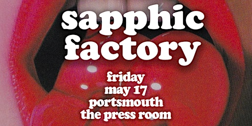 Hauptbild für sapphic factory: a modern queer joy dance party