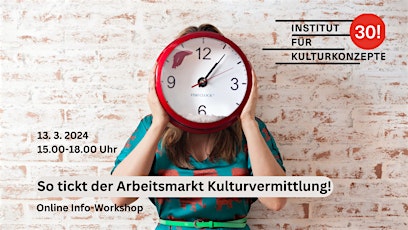 Kulturkonzepte Info-Workshop: So tickt der Arbeitsmarkt Kulturvermittlung!  primärbild