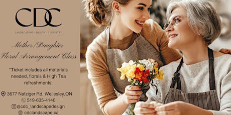 Mother/Daughter Floral Arrangement Class - (1 ticket allocated per pair) primary image
