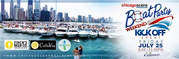 Chicago Scene Boat Party KICKOFF