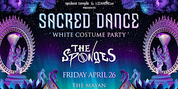 Opulent Temple in LA: Sacred Dance 'white costume party' at The Mayan
