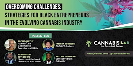 Overcoming Challenges: Strategies for Black Entrepreneurs in the Canna Indu primary image