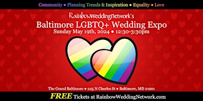 Immagine principale di Baltimore LGBTQ+ Wedding Expo 