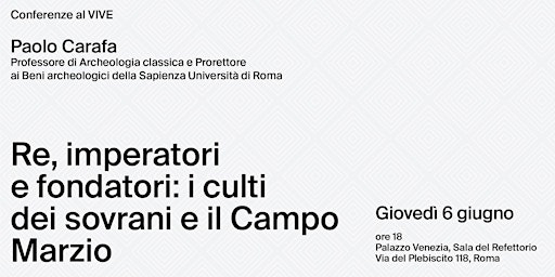 Hauptbild für AL CENTRO DI ROMA: Re, imperatori e fondatori