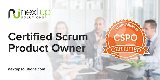 Primaire afbeelding van Certified Scrum Product Owner (CSPO) Training (Virtual)