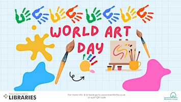 Imagem principal do evento World Art Day activities @ Chingford Library