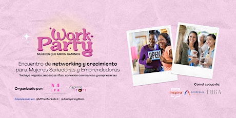 Imagen principal de Workparty: Mujeres que abren caminos.