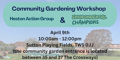 Community Gardening Workshop primary image