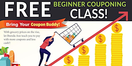 Free Beginner Couponing Class - Tuesday, April 9, 2024 primary image