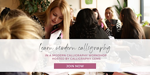 Primaire afbeelding van Modern Calligraphy Workshop - Art Class