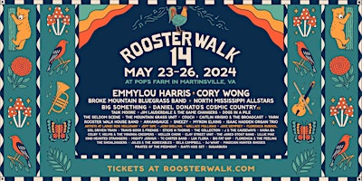 Rooster Walk 14 Music & Arts Festival  primärbild