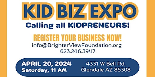 Immagine principale di Young Entrepreneurs Unite: Kid Biz Expo Showcasing Youth Creativity 