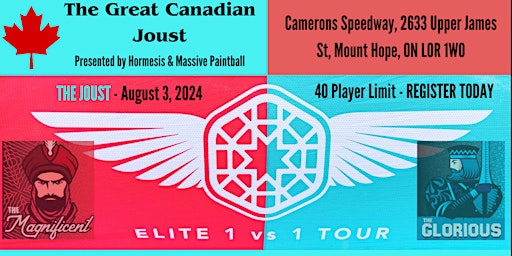 Imagen principal de The Great Canadian Joust - Hosted by Hormesis