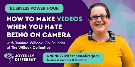Power Hour: How To Make Videos When You Hate Being On Camera