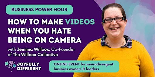 Immagine principale di Power Hour: How To Make Videos When You Hate Being On Camera 