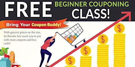 Free Beginner Couponing Class - Saturday, April 6, 2024