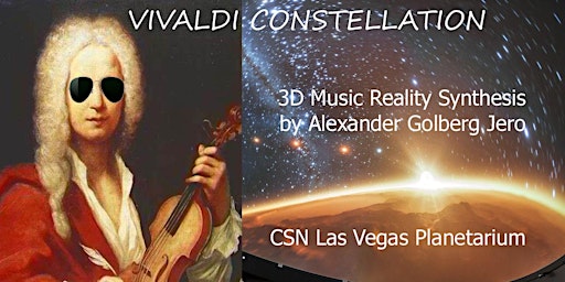 "Vivaldi Constellation" Music Experience in 3D Reality at CSN Planetarium  primärbild