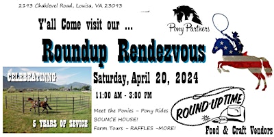 Primaire afbeelding van Roundup Rendezvous - 5 Year Celebration