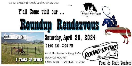 Roundup Rendezvous - 5 Year Celebration primary image