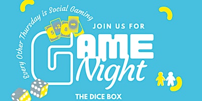 Primaire afbeelding van Social Gaming Thursdays!