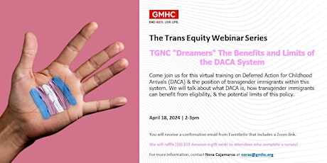 The Trans Equity Webinar Series: TGNC "Dreamers"