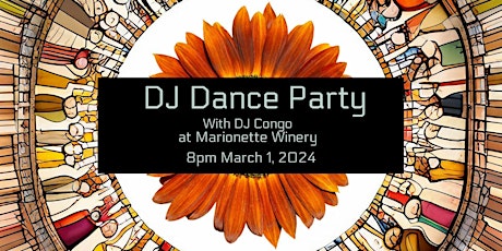 Primaire afbeelding van It's Almost Spring!  DJ Dance Party with DJ Congo