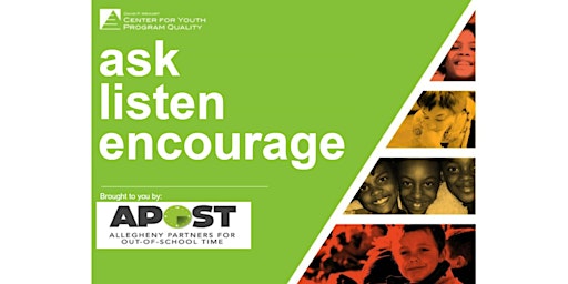 Imagem principal do evento Ask-Listen-Encourage