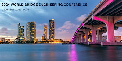 Sponsorships for the  2024 World Bridge Engineering Conference primary image