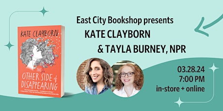 Hybrid Event: Kate Clayborn, The Other Side of Disappearing