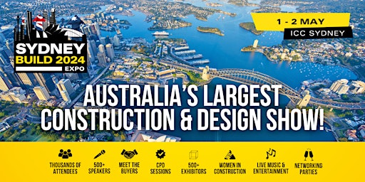 Hauptbild für Sydney Build Expo 2024
