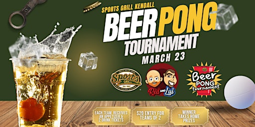SPORTS GRILL BEER PONG TOURNAMENT primary image